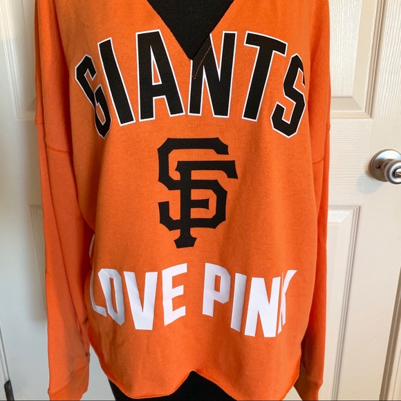 PINK Victoria’s Secret MLB SF Giants Sweatshirt - Picture 3 of 8